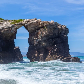 Playa de Las Catedrales, Галисия
